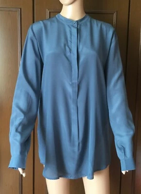 Beautiful silk blouse Max Mara Woman, sea-green color, size XL Camicia Donna - Immagine 1 di 4