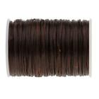 70 Meters Coffee Flat Wax Thread Cord 1.2mm for Leather Craft Bag Wallet