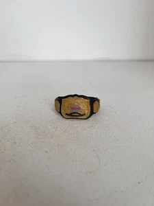 WWE WWF CLASSIC TAG TEAM CHAMPIONSHIP BELT MATTEL WRESTLING FIGURE ELITE - Picture 1 of 3