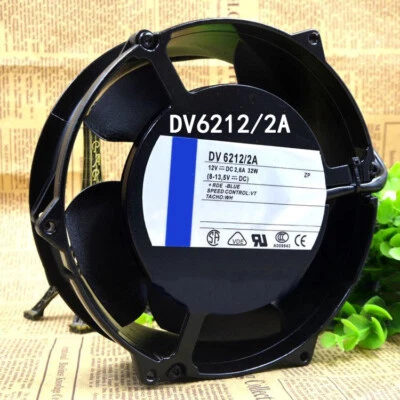 Used and tested EBMPAP 172x172x51mm 12V 32W DV6212-2A Silent Axial flow fan - Image 1 of 4