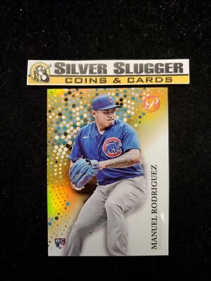 2022 Manuel Rodriguez Topps Pristine Gold /50 Rookie RC! Chicago Cubs! - Image 1 of 2