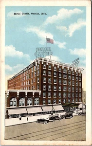 Hotel Castle Omaha Nebraska Postcard - Picture 1 of 2