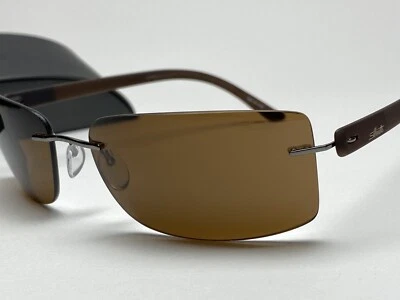 Occhiali da sole Vintage Silhouette 8633 6132 MADE IN AUSTRIA - Imagen 1 de 4