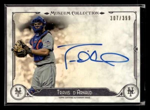 2014 Topps Museum Collection Travis d'Arnaud Archival Autograph /399 Y8241 - Picture 1 of 2
