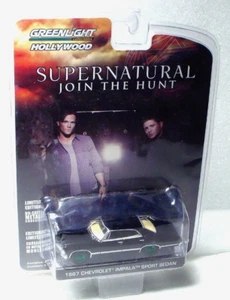 Greenlight Chase Supernatural 1967 Chevrolet Impala Sport Sedan 1:64 Diecast - Picture 1 of 3