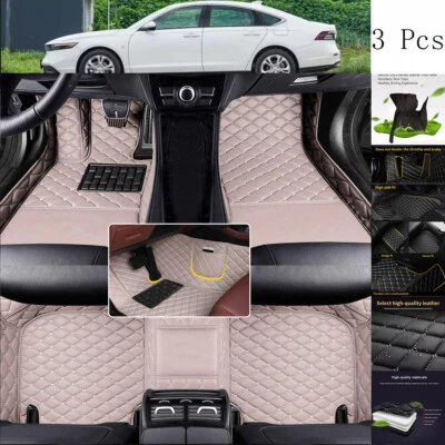 For Alfa Romeo Giulia Stelvio Custom Car Floor Mats Front & Rear Carpet Liner - Imagem 1 de 4