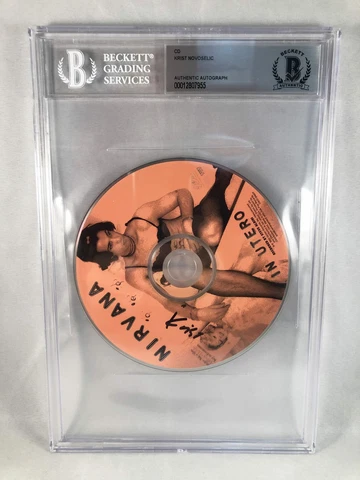 Krist Novoselic Signed CD Beckett BAS Nirvana 2 COA Cover