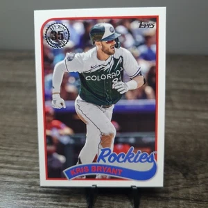 2024 Topps Serie 1 Kris Bryant 1989 35. #89B-37 Colorado Rockies - Bild 1 von 3