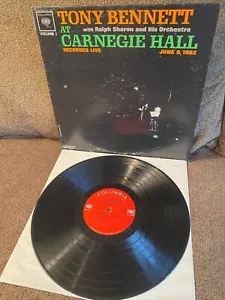 TONY BENNETT At Carnegie Hall Vol. 1 1962 Columbia MONO LP CL 1905 VG+ - Picture 1 of 1