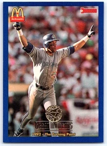 1993 Donruss McDonald's Toronto Blue Jays Great Moments ! Roberto Alomar Toronto - Picture 1 of 2