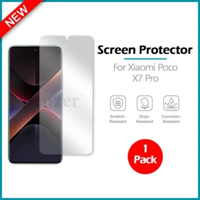 Protector Pantalla LCD Ultra Transparente HD para Teléfono Android Xiaomi Poco X7 Pro Foto 1 de 4