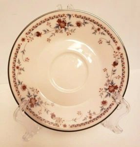 Repuesto de platillos de taza de té Noritake China Adagio #7237 de colección (Juego de 2) Japón - Imagen 1 de 5