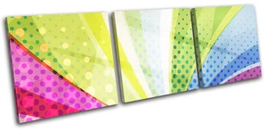 Pattern Geometric Abstract TREBLE TELA parete arte foto stampa - Foto 1 di 1