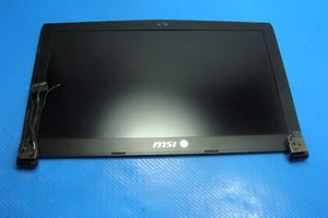 MSI 15.6" GL62M 7RDX Genuine Laptop Matte FHD LCD Screen Complete Assembly Black - Picture 1 of 11