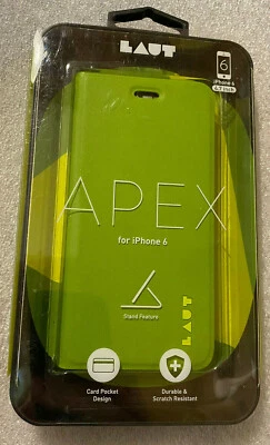 New Green LAUT iPhone 6 Case APEX Protective Casing Stand Feature Impact Resist - Image 1 of 3