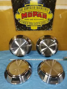 1985-93 DODGE RAM Truck & Van 2WD D&B 10.5" Dog Dish hubcaps SET x4 NOS #4284334 - Picture 1 of 8