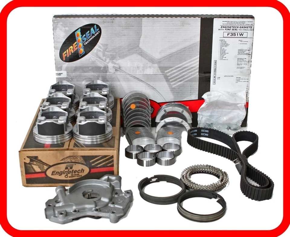 98-02 Chrysler LHS 300M Concorde 215 3.5L SOHC V6  ENGINE REBUILD KIT - Image 1 of 1
