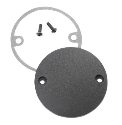 Cubierta de puntos de radio esféricos cromados Drag Specialties 0940-1243 - negro arruga Foto 1 de 3