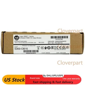Allen Bradley 5069-OB16 CompactLogix DC Output Module Fast Shipping US Free Tax - Picture 1 of 3
