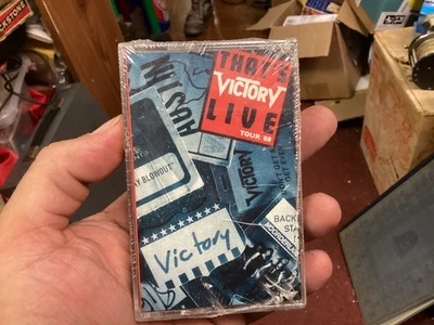 VICTORY That's Live Tour 1988 CASSETTE TAPE RARE OOP HAIR METAL New Sealed - Image 1 of 3