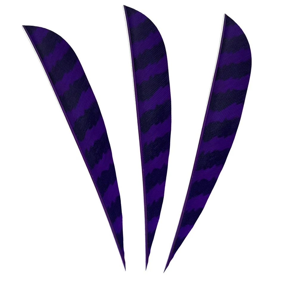 Plumas de flecha de tiro con arco de 4 pulgadas flecha plumas ala derecha/izquierda para arco Foto 1 de 1