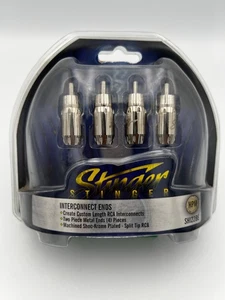 RCA ends Stinger Interconnect SHI22BE HPM - Picture 1 of 2