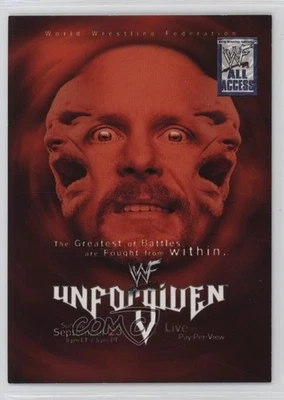 Fleer WWF 2002 All Access Pay Per View Steve Austin Unforgiven #7PPV HOF Foto 1 de 2
