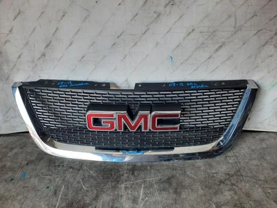 2007-2012 GMC ACADIA FRONT CENTER UPPER BUMPER RADIATOR GRILLE USED OEM Foto 1 de 4