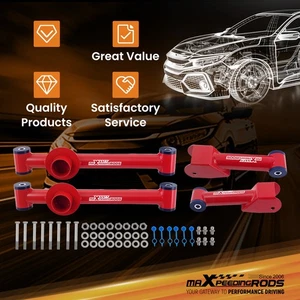 Rear Upper Lower Tubular Control Arms Kit For 79-04 Ford Mustang Mercury Cobras - Picture 1 of 12