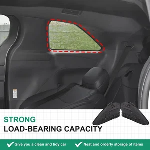 Cloth Car Trunk Side Window Multipurpose Storage Tidy Bag For Toyota Sienna 2021 - Picture 1 of 9