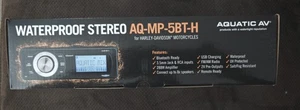 LECTEUR MULTIMÉDIA MP3 BLUETOOTH AQUATIC AV AQ-MP-5BT-H AVEC RADIO AM/FM - Photo 1/10
