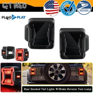Par de luces de giro inversas de freno trasero para Jeep Wrangler JL JLU 2018-24 - Imagen 1 de 8
