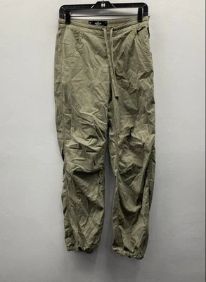Pantalones holgados Hollister verde tiro ajustable paracaídas para mujer XS NUEVOS CON ETIQUETAS Foto 1 de 4