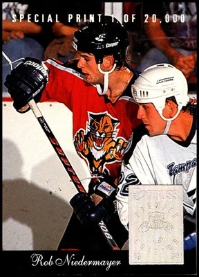 1993-94 Donruss #I Rob Niedermayer - Special Print FREE SHIPPING! - Image 1 of 2
