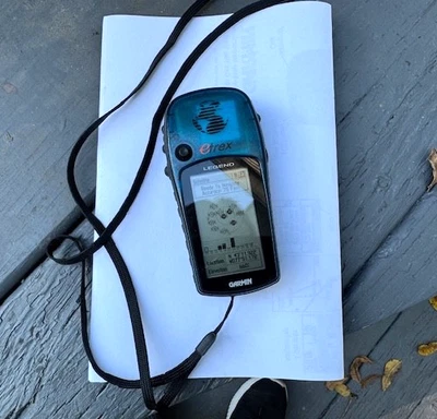 GARMIN etrex LEGEND HANDHELD BLUE SATELLITE NAVIGATION SYSTEM - Image 1 of 3