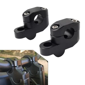 7/822mm Offset Handlebar Clamp Mount Riser Fit For Honda Suzuki Yamaha Kawasaki - Picture 1 of 12