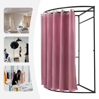 Umkleidezimmer Bekleidungsgeschäft Tragbar Ankleidezimmer Sichtschutz Raum Fächerförmig - Bild 1 von 4