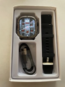 Reloj Inteligente para Hombre/Mujer Impermeable Reloj Inteligente Bluetooth iPhone Samsung Sport - Imagen 1 de 12