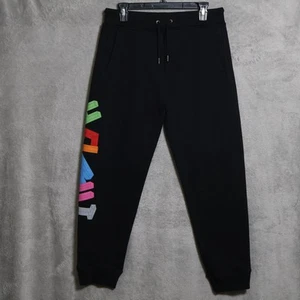 Helmut Lang Pants Mens Sz Small Geometric Graphic Joggers Streetwear Sweatpants - Picture 1 of 13