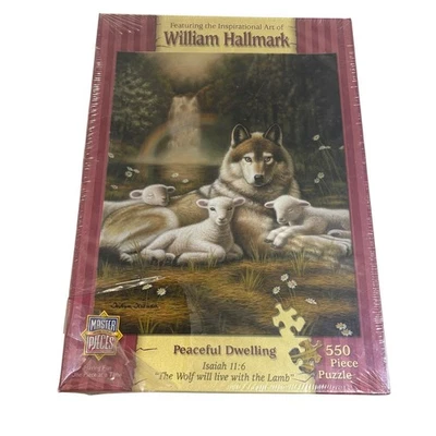 William Hallmark Vivienda Pacífica 550 Piezas Puzzle Obras Maestras Arte Nuevo Foto 1 de 4