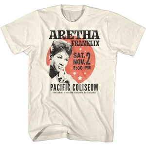*****4XL*****Aretha Franklin Circle Poster Music Shirt - Picture 1 of 2
