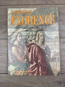 Looking at Florence 1977 Softcover Rolando Fusi Color Illustrated Tourist Guide - Picture 1 of 18