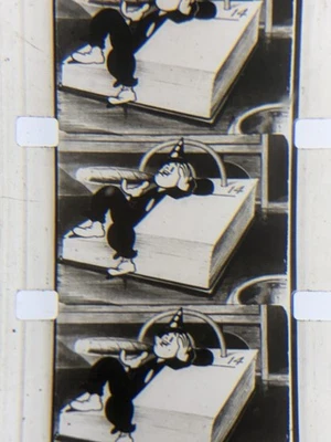 16mm Silent B/W Cartoons From The 1920’s -30’s 10 Min Full 250” Bray, Koko Etc! - Image 1 of 4