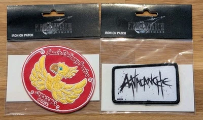 Final Fantasy VII FFVII / FF7 Remake Iron On Patches - Chocobo & Avalanche - Image 1 of 2