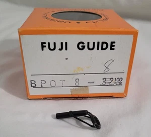 FUJI 100 COUNT BPOT-8, 3.2 (8) BLK NICKEL FISHING ROD TIPS JAPAN NOS - Picture 1 of 8