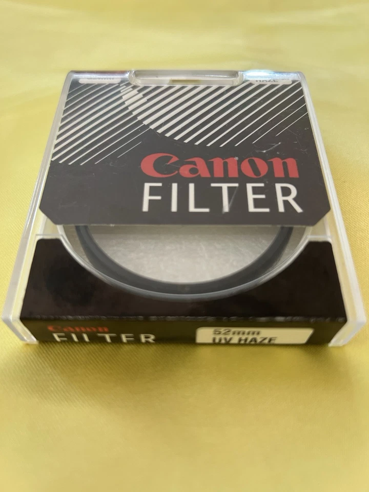 CANNON 52mm UV HAZE Camera Lens Filter W/ Case BRAND NEW SEALED PACKAGE NICE!!! - Image 1 of 3