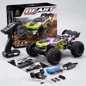 Coche de radiocontrol todoterreno 4x4 40 km/h camiones de control remoto de alta velocidad Monster Crawler coches - Imagen 1 de 5
