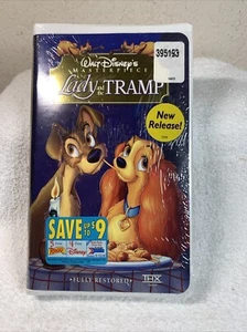 Disney Masterpiece Lady and the Tramp VHS 1998 Walt Disney Sealed More In Store - Picture 1 of 23