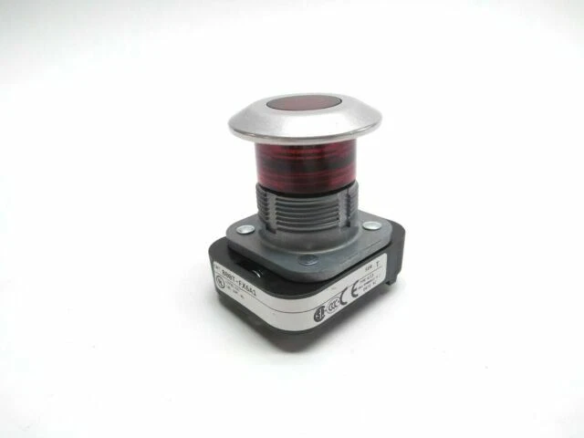 Allen-Bradley 800T-FX6A1 30.5mm Type 4/13 2-Position Button - Red