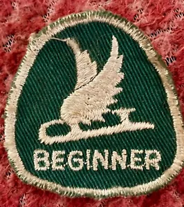1960s-70s CFSA Canadian Figure Skating Beginner Patch Badge Crest - Picture 1 of 2